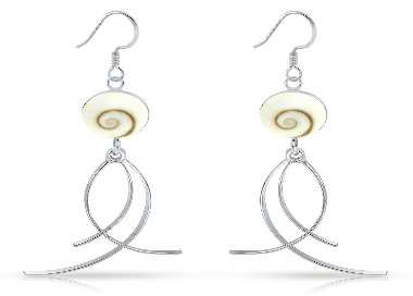 Boucles d'Oreilles Oeil de Sainte Lucie