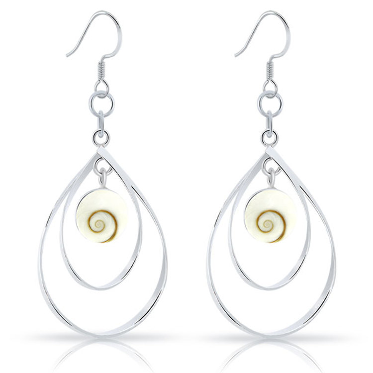 Boucles d'Oreilles Oeil de Sainte Lucie