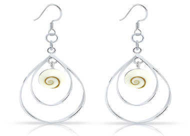 Boucles d'Oreilles Oeil de Sainte Lucie