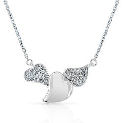 Collier Coeur Argent 925/1000