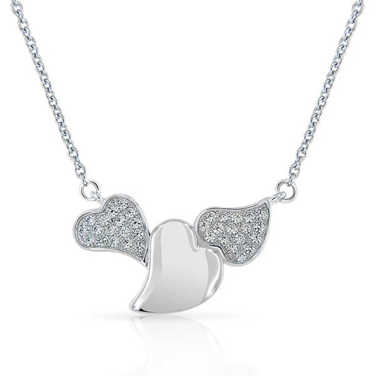 Collier Coeur Argent 925/1000