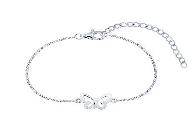 Bracelet Papillon Argent 925/1000