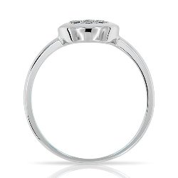 Bague Argent 925/1000 Oxydes de Zirconium blancs
