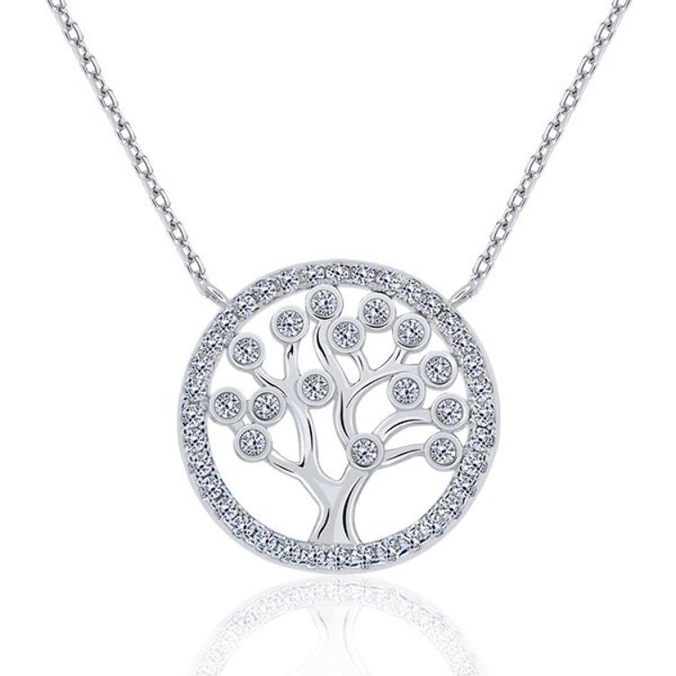 Collier Arbre de Vie Argent 925/1000