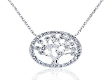 Collier Arbre de Vie Argent 925/1000