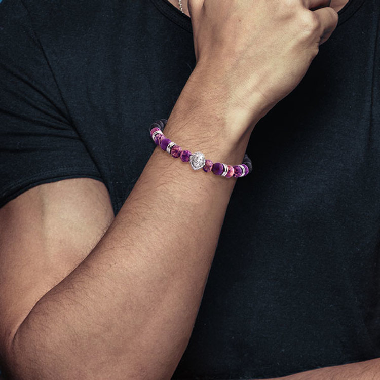 Bracelet Viking Tête de Loup - Fenrir | Odin's Hall