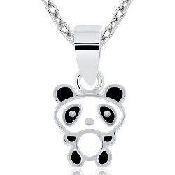 Collier Enfant Panda Argent 925 Email