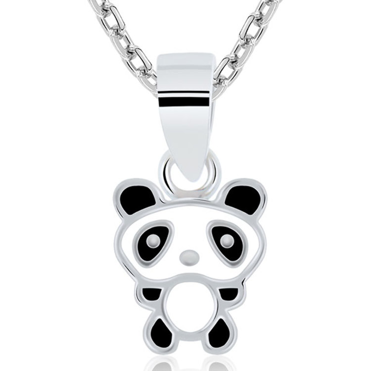 Collier Enfant Panda Argent 925 Email