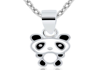Collier Enfant Panda Argent 925 Email