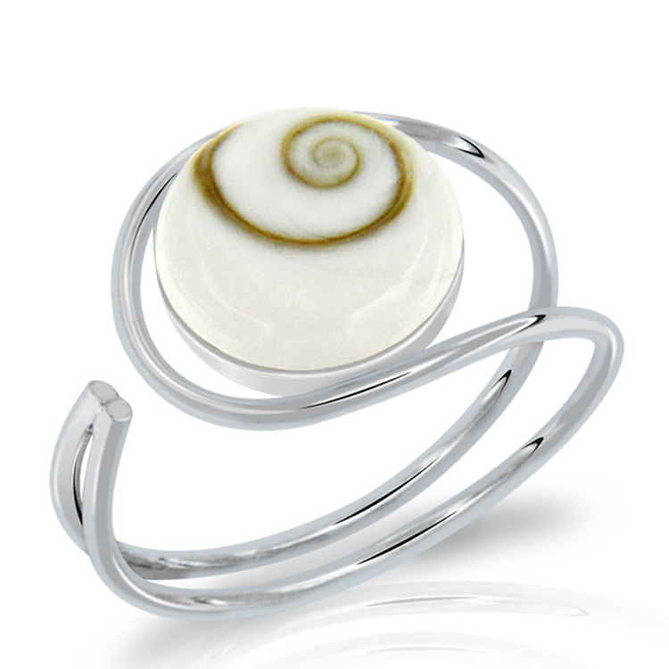 Bague Argent 925 pour Femme Oeil de Sainte Lucie