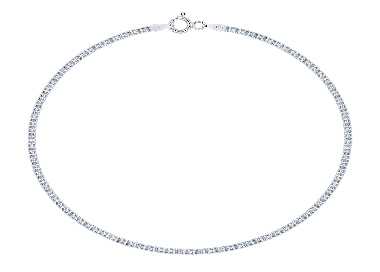 Bracelet Argent 925/1000 Rhodié Maille Bismarck