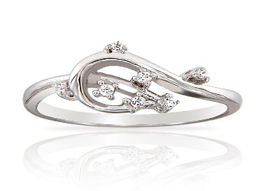 Bague Prime Argent 925/1000 Oxydes de Zirconium