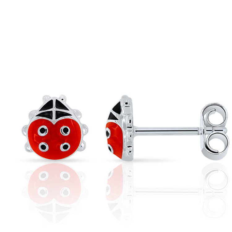 Boucles d'oreilles fille  Boucles d'oreilles enfants en argent