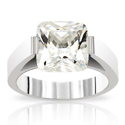 Bague INORI Acier Oxyde de Zirconium