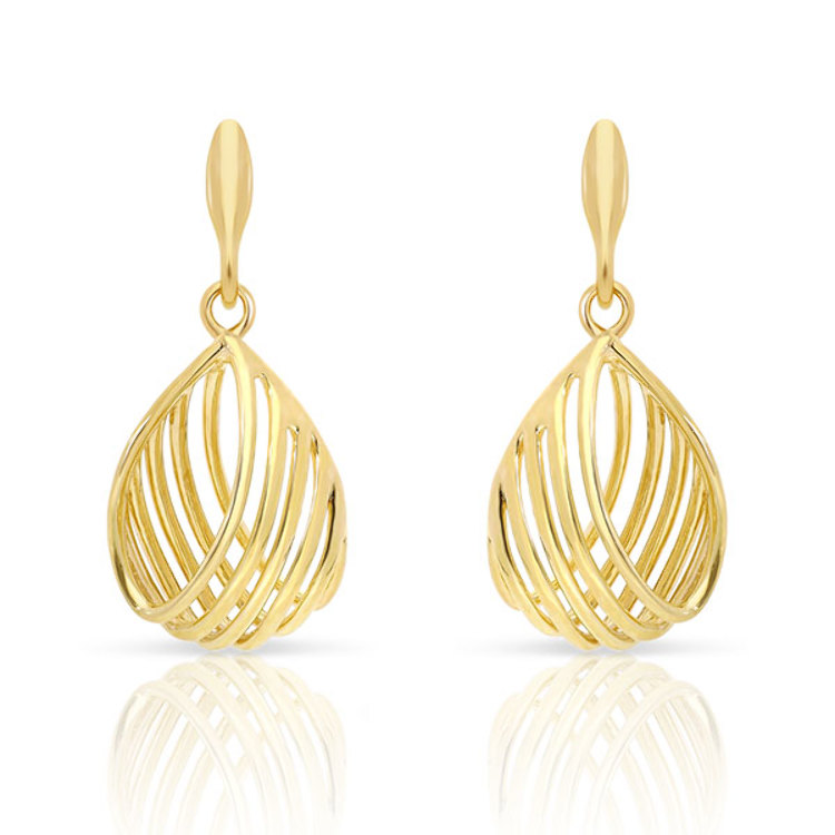 Boucles d'oreilles Design en Or 375/1000 