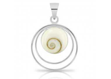 Pendentif Oeil de Sainte Lucie Argent 925/1000