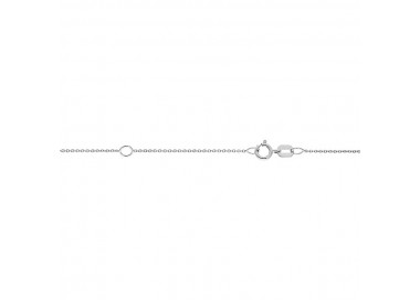 Collier En Or Blanc 18k (750) Avec Rubis Et Diamants Naturels - NEUF Avec étiquettes - Idéal Cadeau