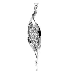Pendentif Flamme Argent 925 Oxydes de Zirconium