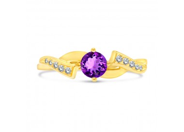 Bague De Pied Soleil Cristal – Plaqué Or Jaune 18 Carats – C.Luxe By Claire's