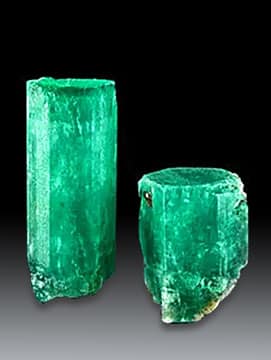 Les émeraudes LKA et Stephenson