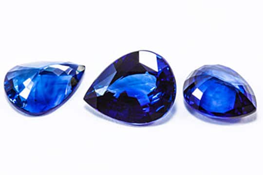 Saphirs bleus